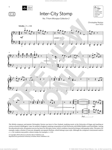 Inter-City Stomp (Grade 2, list C3, from the ABRSM Piano Syllabus 2021 and 2022)