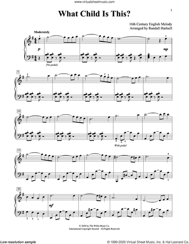 What Child Is This? (arr. Randall Hartsell)