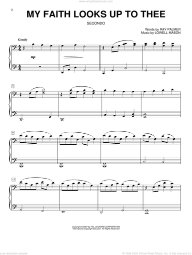 My Faith Looks Up To Thee (arr. Larry Moore)