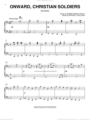 Onward, Christian Soldiers (arr. Larry Moore)