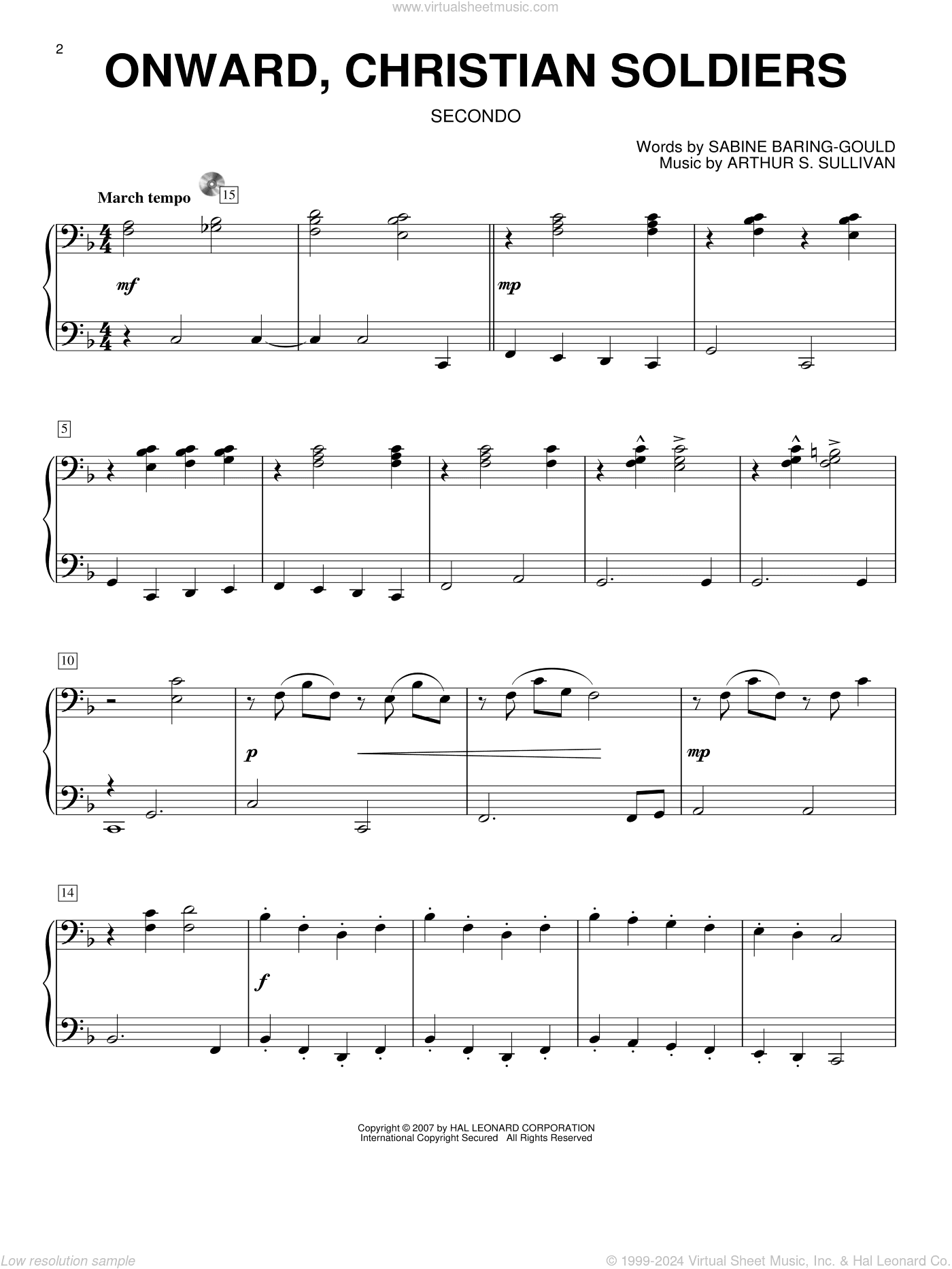 Onward, Christian Soldiers (arr. Larry Moore)