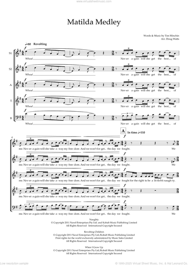 Matilda Medley (arr. Doug Watts)