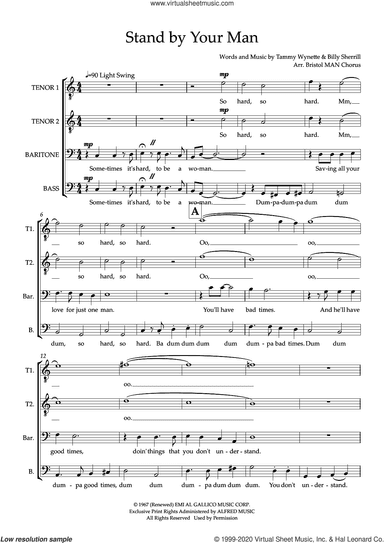 Stand By Your Man (arr. Sam Burns)