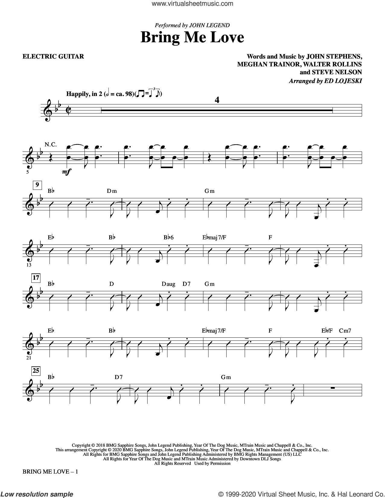 Bring Me Love (arr. Ed Lojeski)