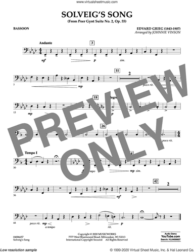 Solveig's Song (from Peer Gynt Suite No. 2) (arr. Johnny Vinson)