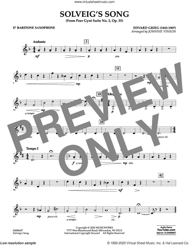 Solveig's Song (from Peer Gynt Suite No. 2) (arr. Johnny Vinson)