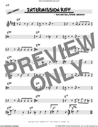 Intermission Riff