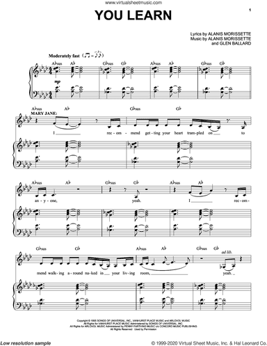 You Learn (from Jagged Little Pill The Musical)