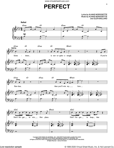 Perfect (from Jagged Little Pill The Musical)