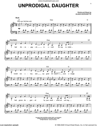 Unprodigal Daughter (from Jagged Little Pill The Musical)