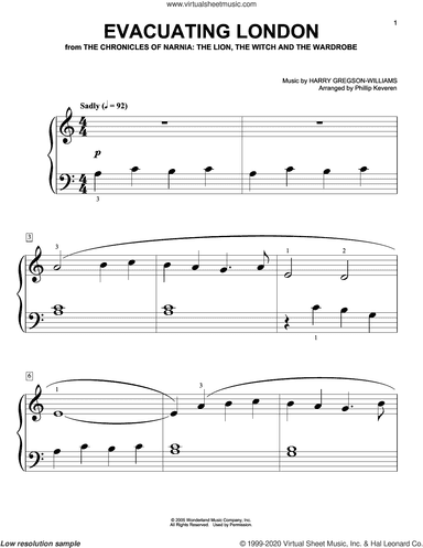 Evacuating London (arr. Phillip Keveren)