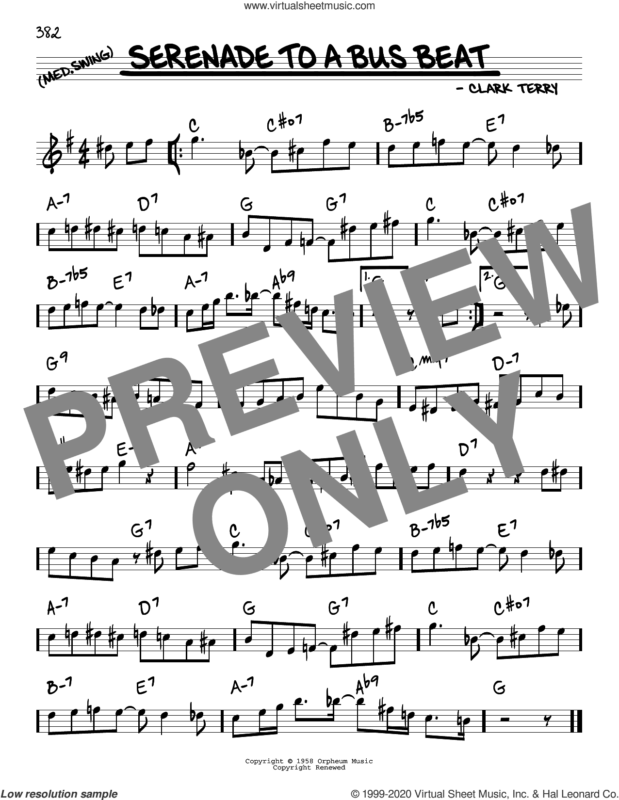 Serenade To A Bus Beat