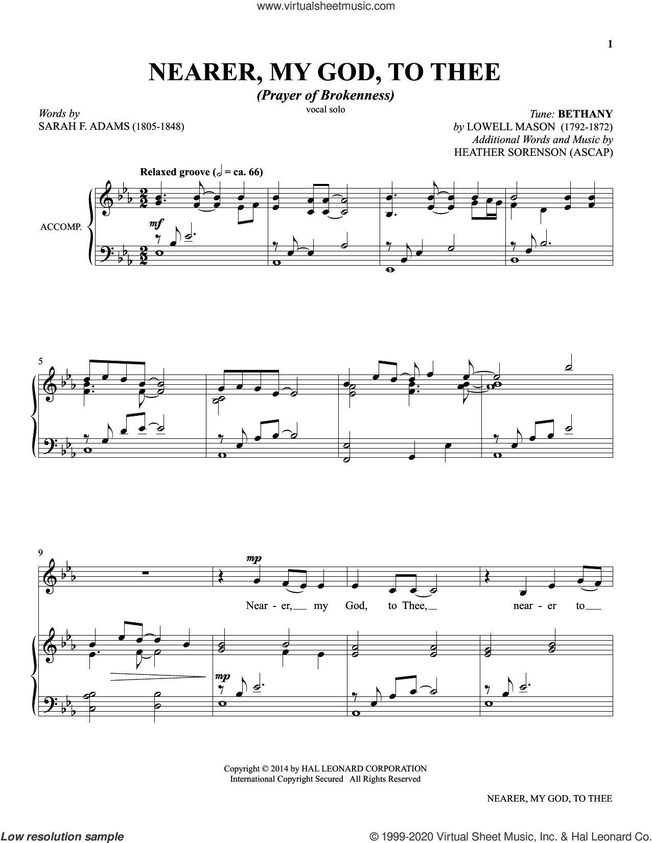 Nearer, My God, To Thee (from The Prayer Project)