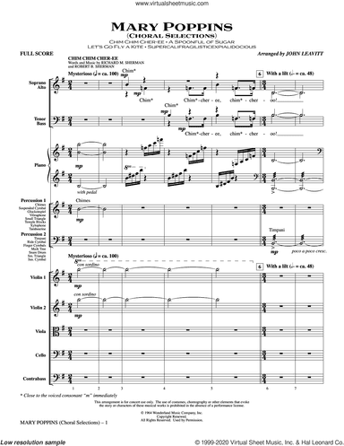 Mary Poppins (Choral Selections) (arr. John Leavitt)
