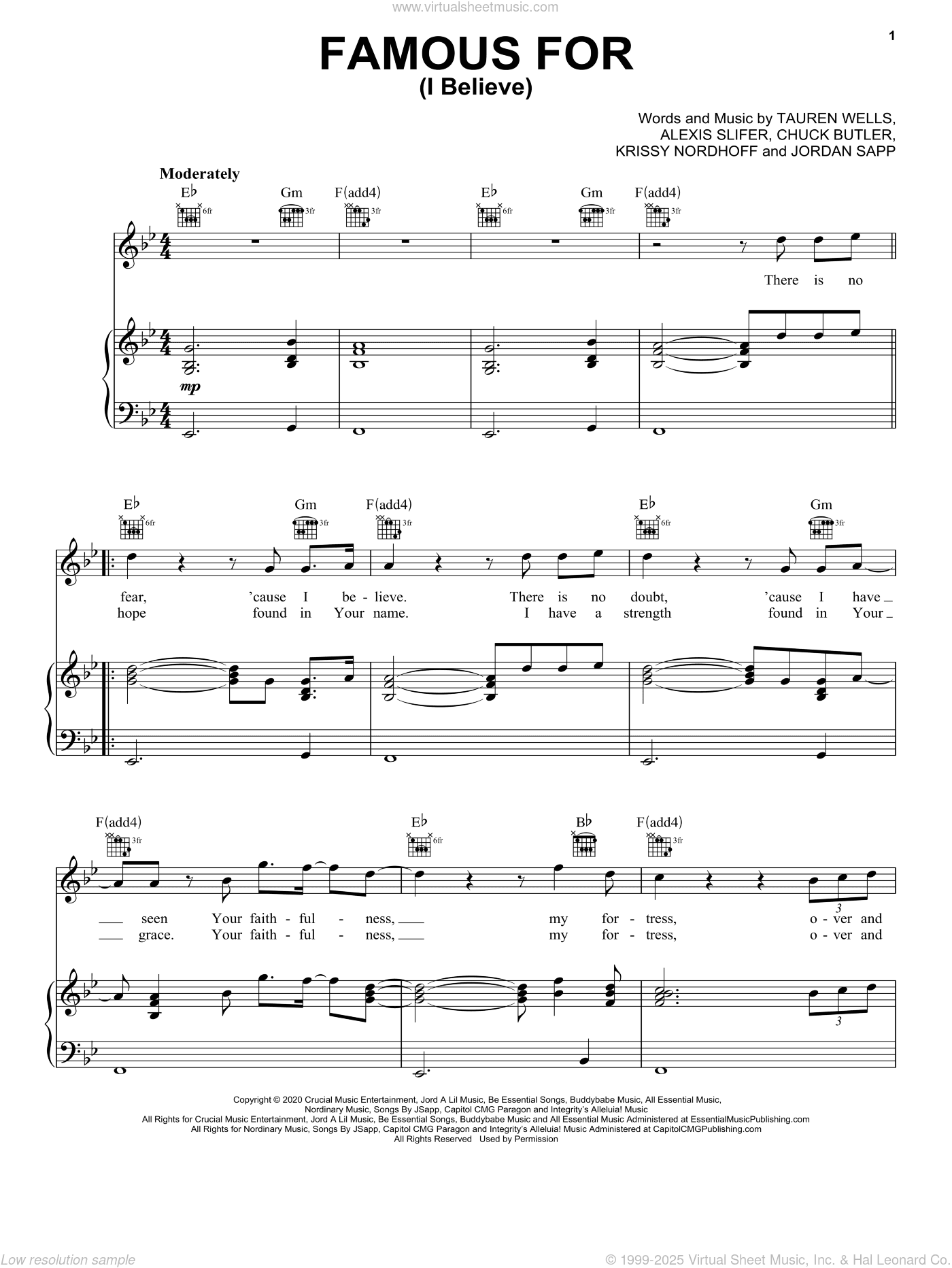 Famous For (I Believe) (feat. Jenn Johnson)