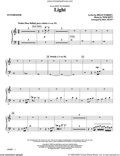 Light (from Next to Normal) (arr. Mac Huff)