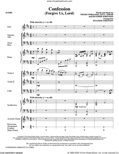 Confession (Forgive Us, Lord) (arr. Heather Sorenson)
