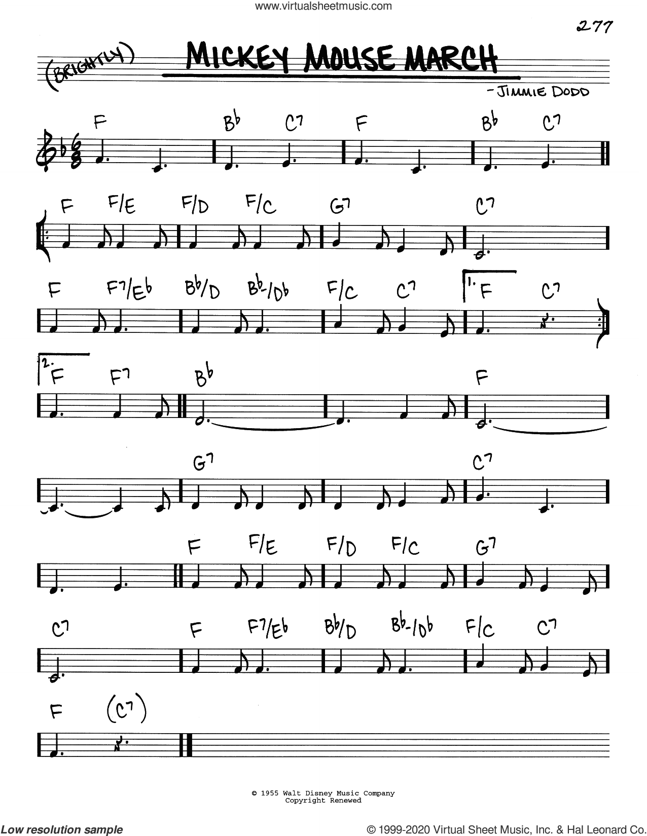 Mickey Mouse March (from The Mickey Mouse Club)