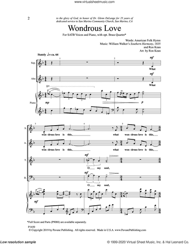 Wondrous Love