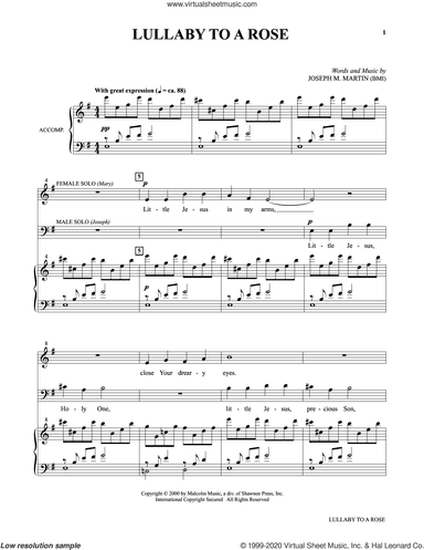Lullaby To A Rose (from Voices Together: Duets for Sanctuary Singers)