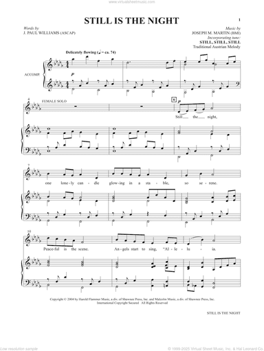 Still Is The Night (from Voices Together: Duets for Sanctuary Singers)