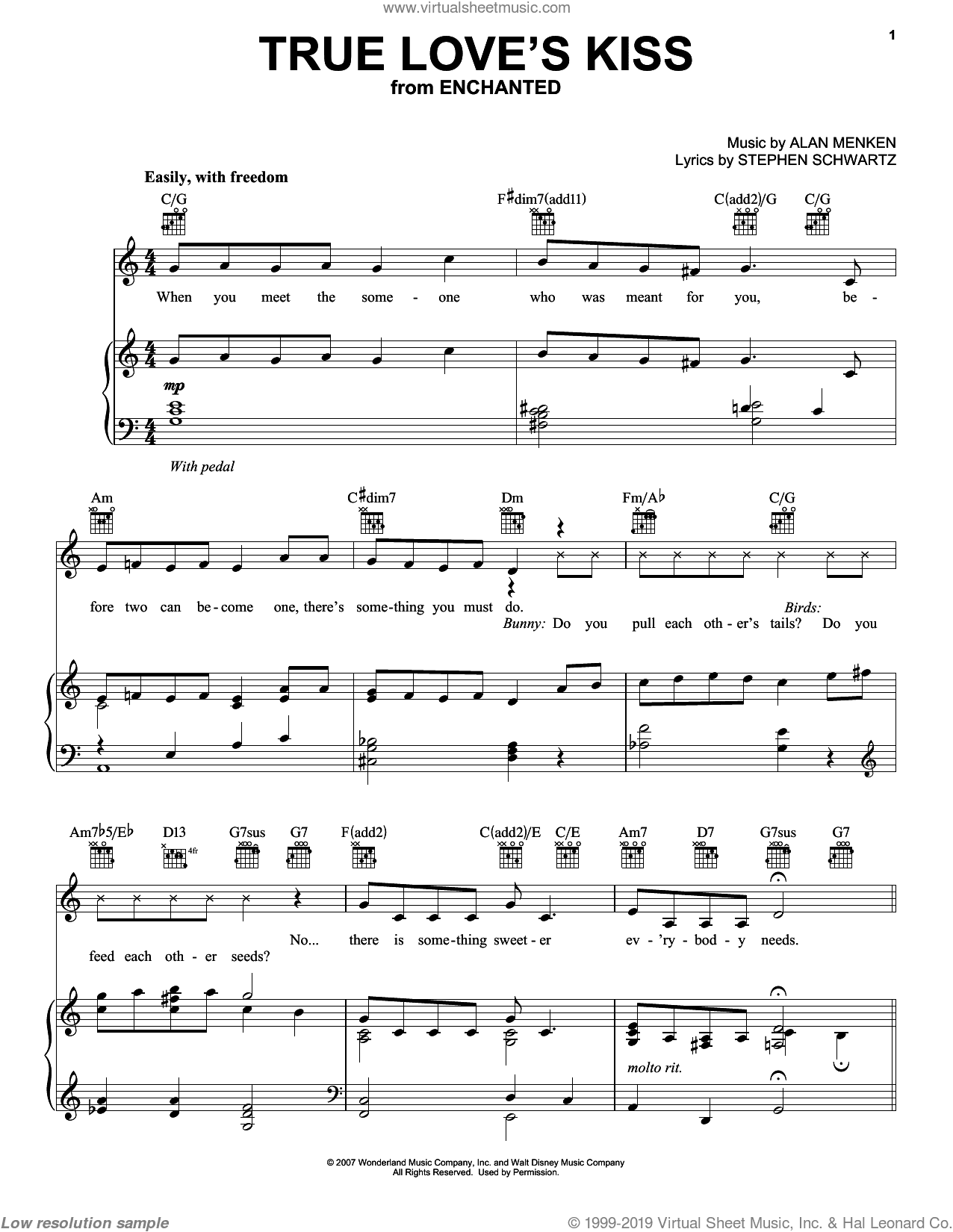 True Love's Kiss (from Enchanted)