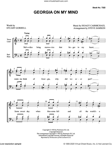 Georgia on My Mind (arr. Steve Jamison)