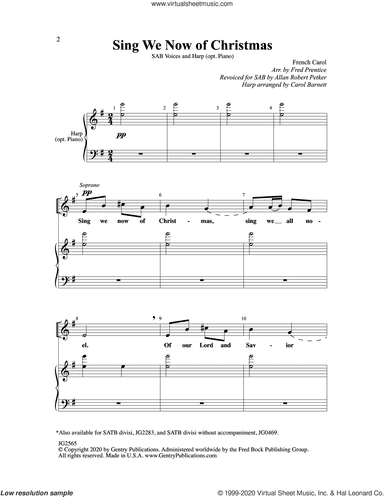 Sing We Now Of Christmas