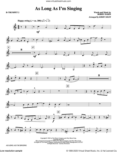 As Long As I'm Singing (arr. Kirby Shaw)