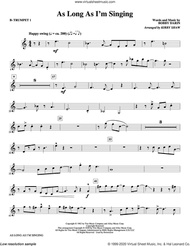 As Long As I'm Singing (complete set of parts)