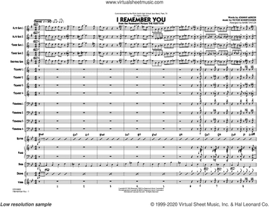 I Remember You (arr. Mark Taylor) (COMPLETE)