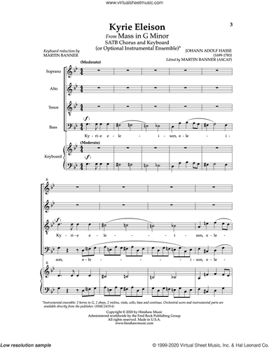 Kyrie Eleison (from Mass In G Minor)