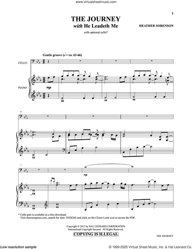 The Journey (with He Leadeth Me) (from Images: Sacred Piano Reflections)