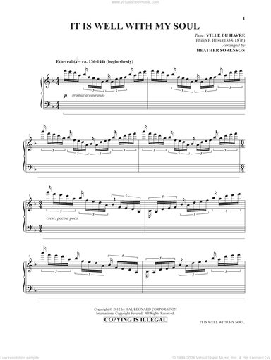 It Is Well With My Soul (from Images: Sacred Piano Reflections)