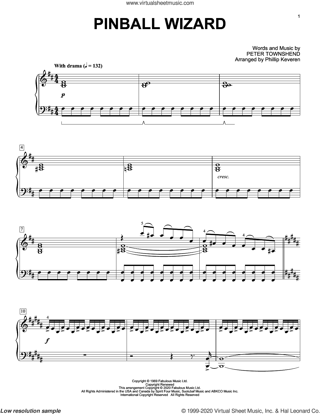 Pinball Wizard [Classical version] (arr. Phillip Keveren)