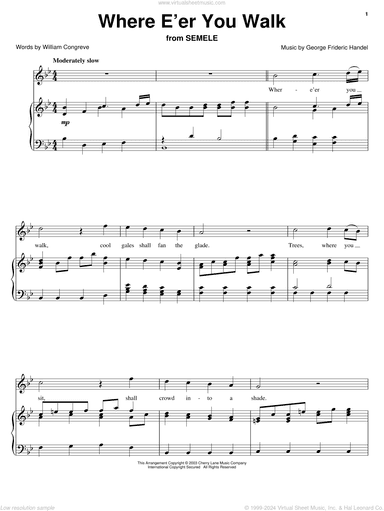 Where E'er You Walk (Handel)