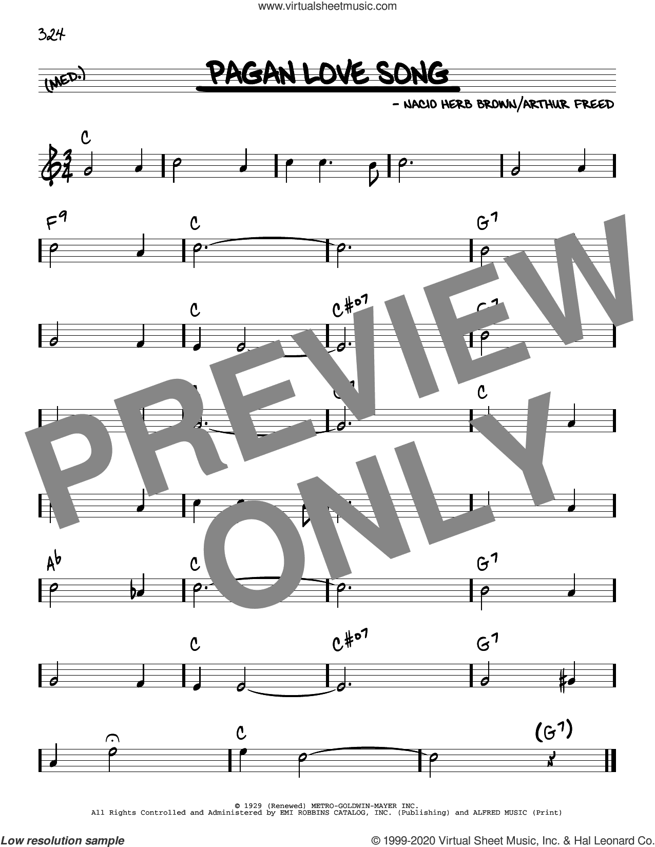 Pagan Love Song