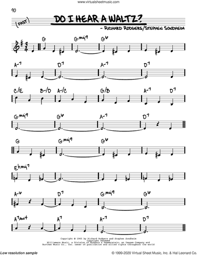Do I Hear A Waltz?