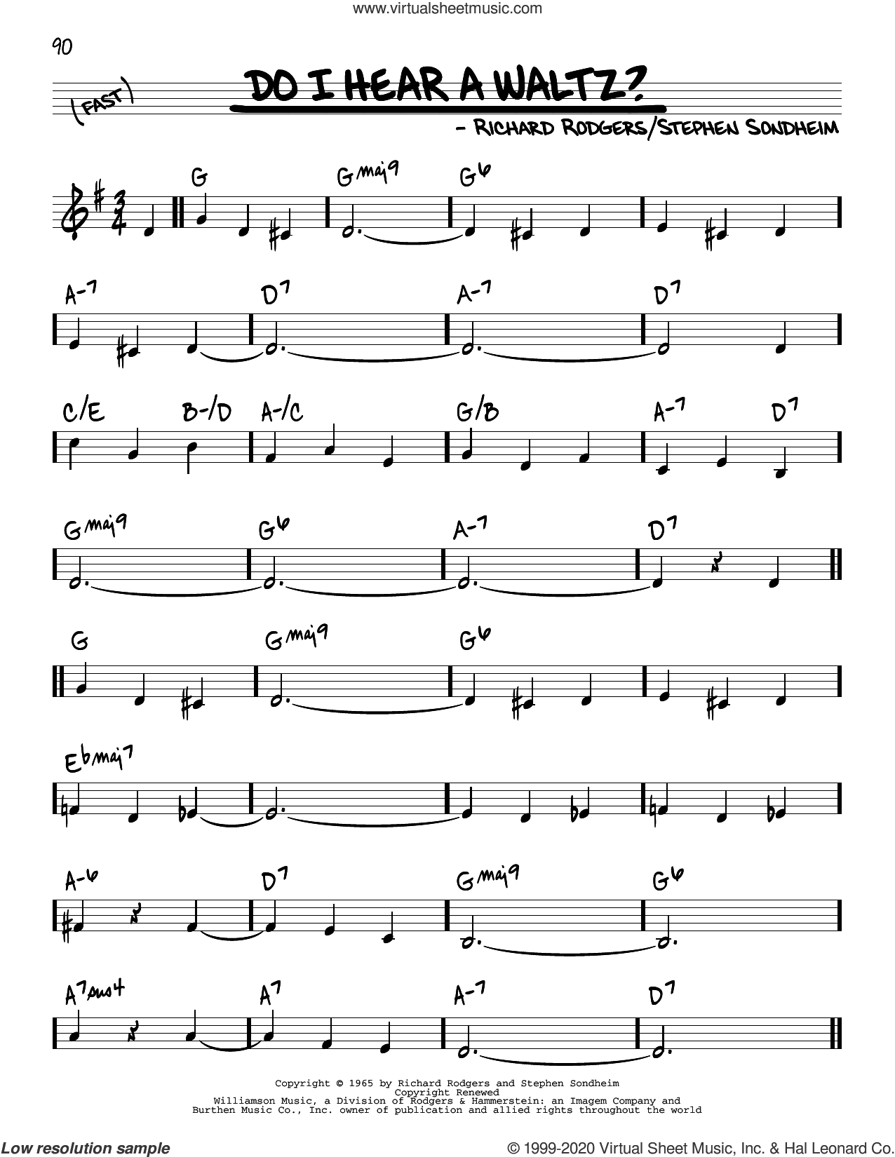 Do I Hear A Waltz?