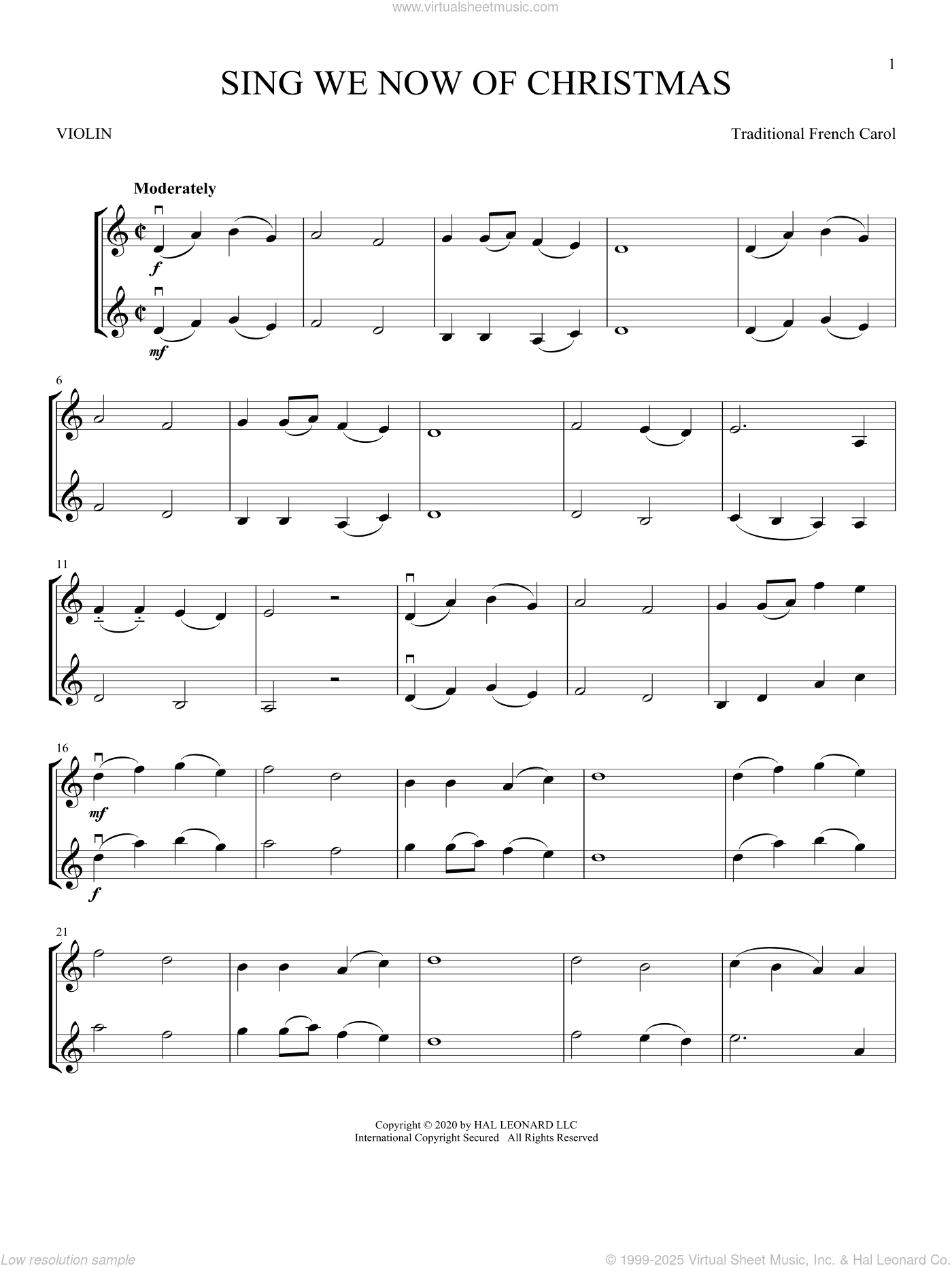 Sing We Now Of Christmas