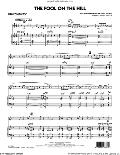 Jazz Combo Pak #51 (Lennon and McCartney) (arr. Mark Taylor)