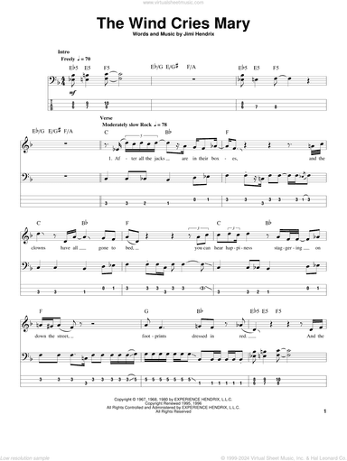 The Wind Cries Mary