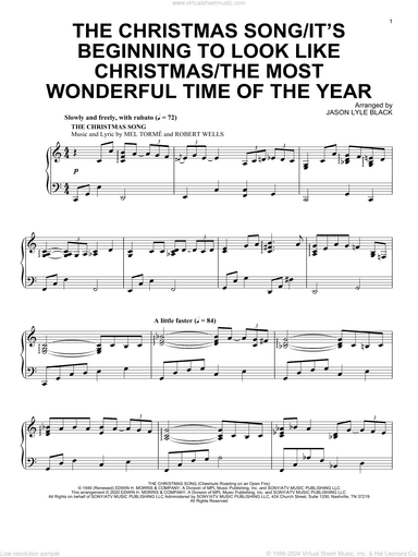 The Christmas Song/It's Beginning To Look Like Christmas/The Most Wonderful Time Of The Year