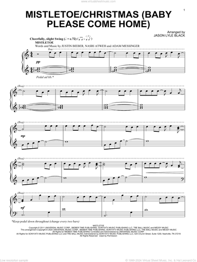Mistletoe/Christmas (Baby Please Come Home)