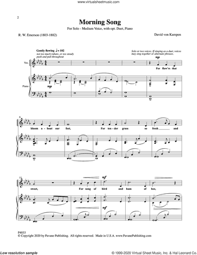 Morning Song