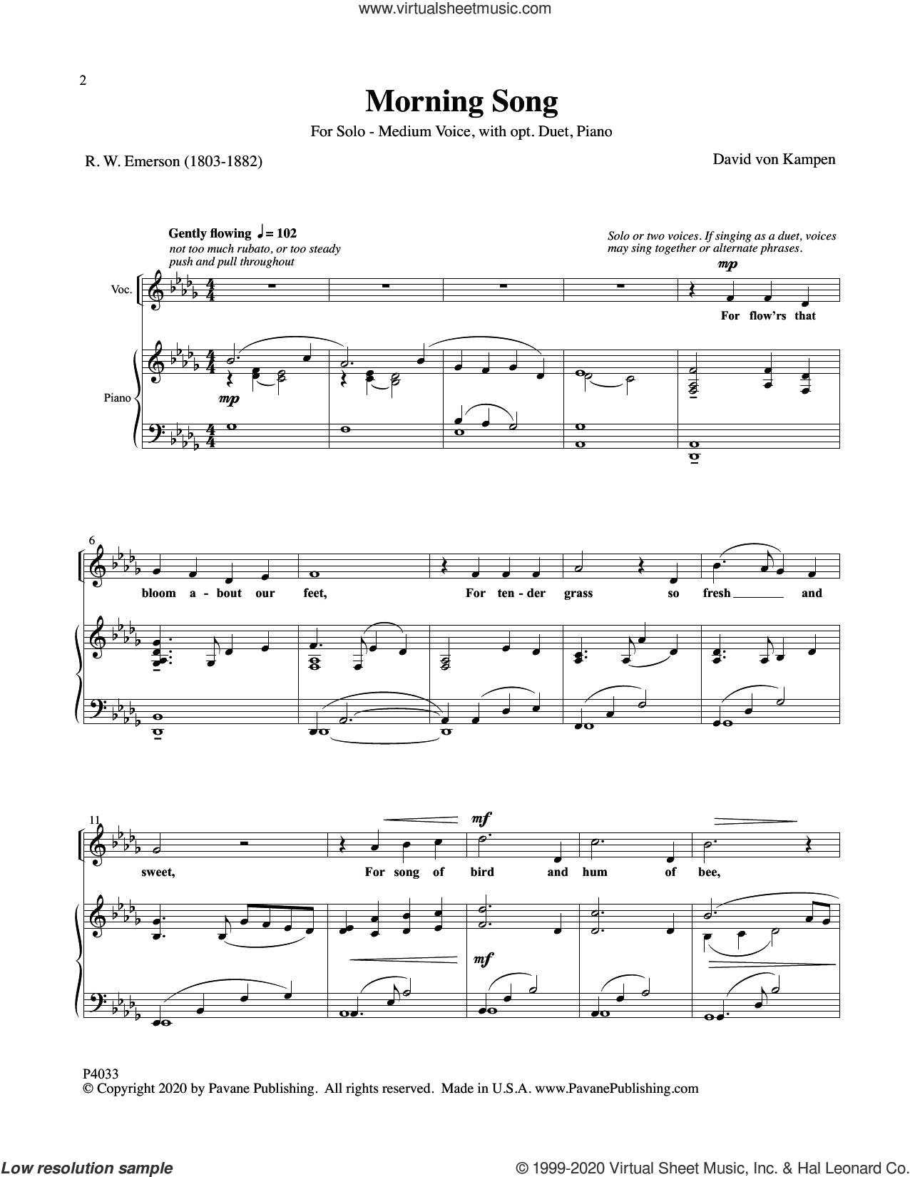 Morning Song