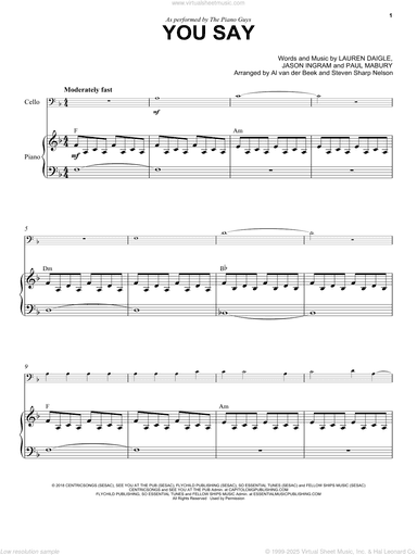 You Say / Sonata Pathetique