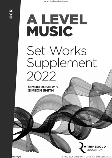 OCR A Level Set Works Supplement 2022
