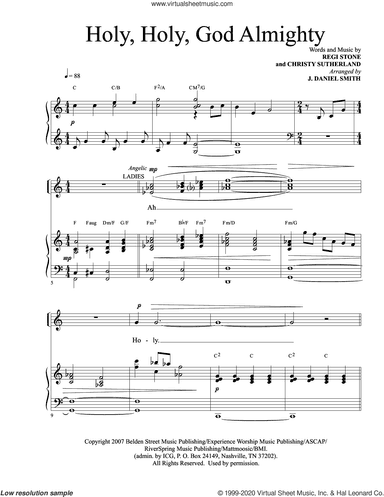 Holy, Holy God Almighty (arr. J. Daniel Smith)
