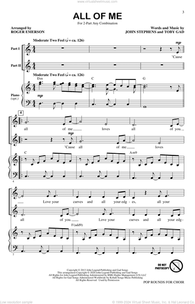 Pop Rounds for Choir